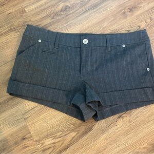 Guess Charcoal pinstripe Shorts size 28